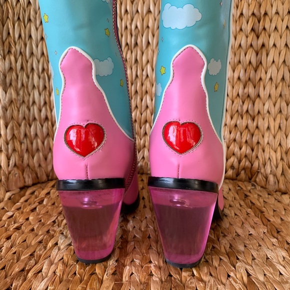 New Care Bears x Dolls Kill Cowboy Boots - Picture 7 of 10